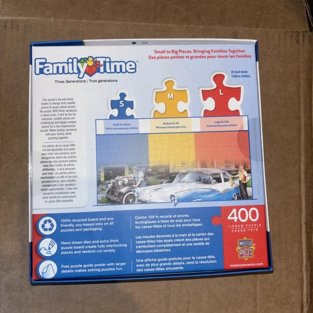 Family Hour Master Pieces 400 Piece Jigsaw Puzzle 24